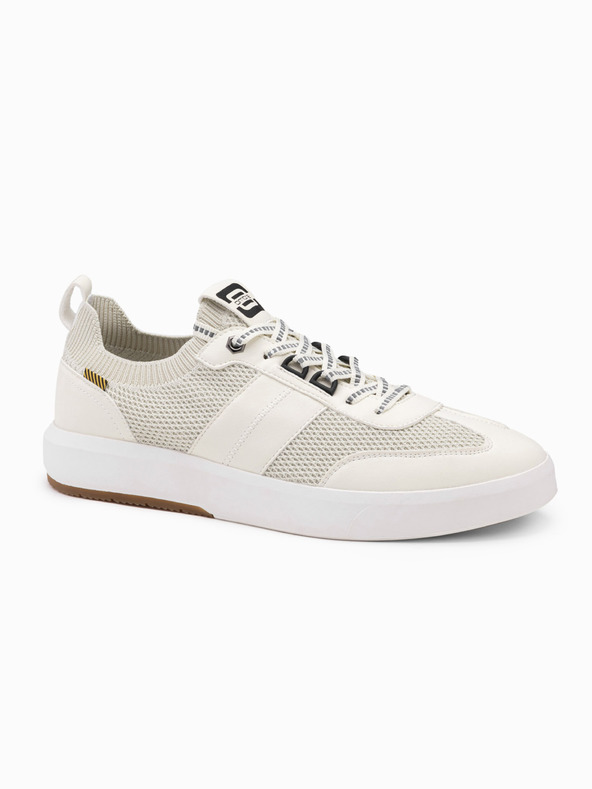 Ombre Clothing Sneakers slip-on beige da uomo Ombre Clothing