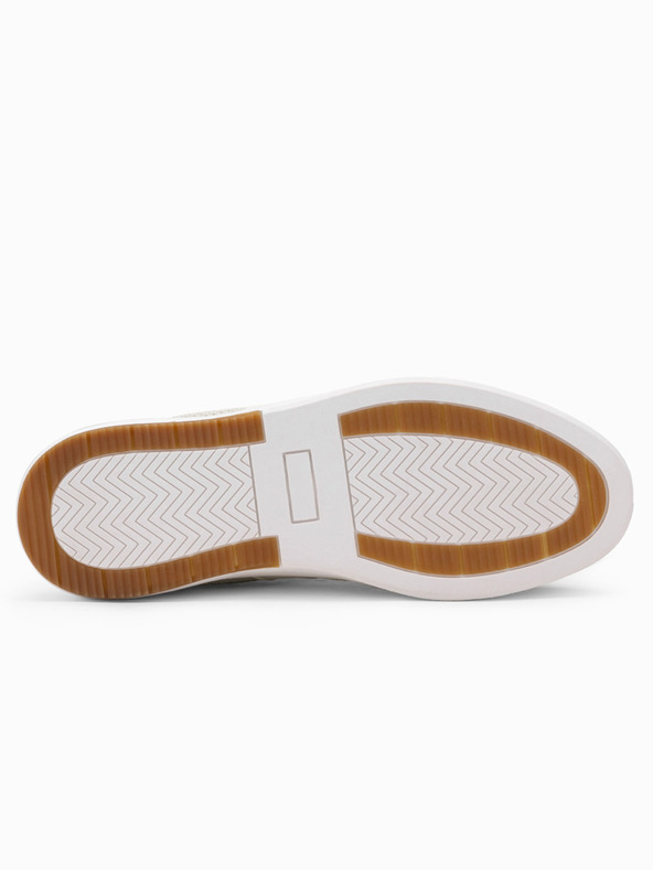 Ombre Clothing Sneakers slip-on beige da uomo Ombre Clothing