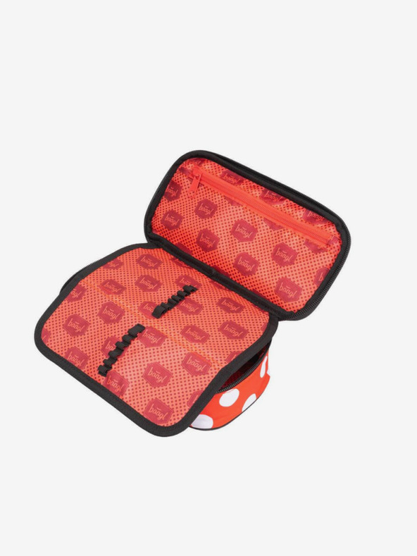 BAAGL  Astuccio scuola rosso etue pois Baagl