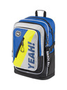 BAAGL  Zaino scuola blu cubo neon Baagl