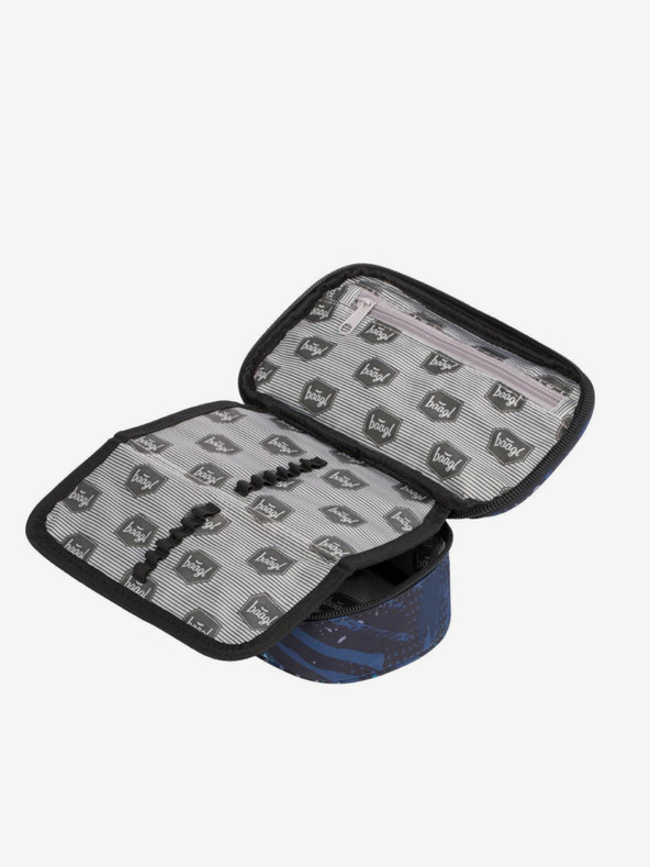 BAAGL  Astuccio scuola blu struttura skate Baagl