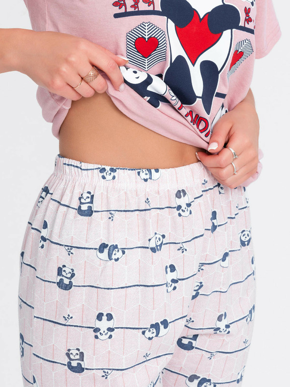 Edoti Pigiama da donna - pesca EDOTI