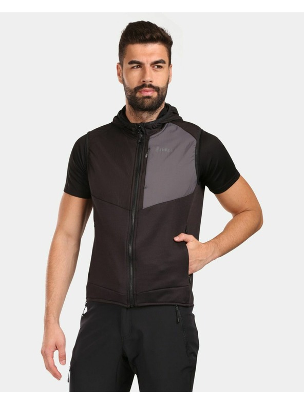 Kilpi Gilet sportivo da uomo Kilpi LENIA-M Nero