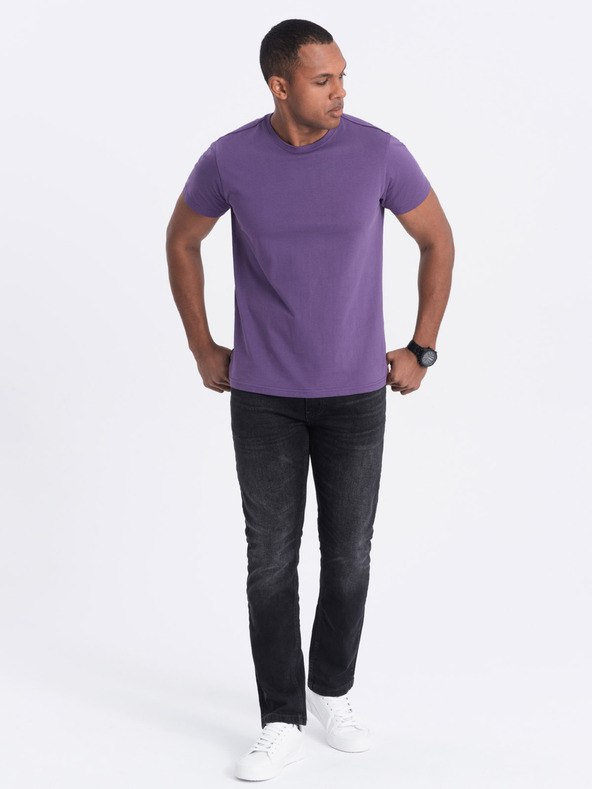 Ombre Clothing Maglietta BASIC Classic Cotton Uomo Abbigliamento Ombre