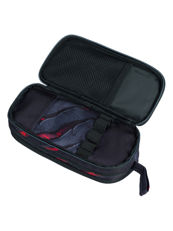 BAAGL  Astuccio per studenti grigio Baagl Lava