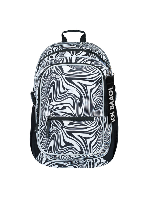 BAAGL  Zaino scuola nero Baagl Core Mixture