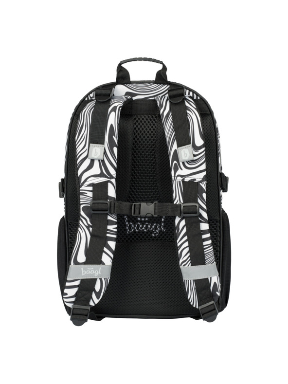 BAAGL  Zaino scuola nero Baagl Core Mixture