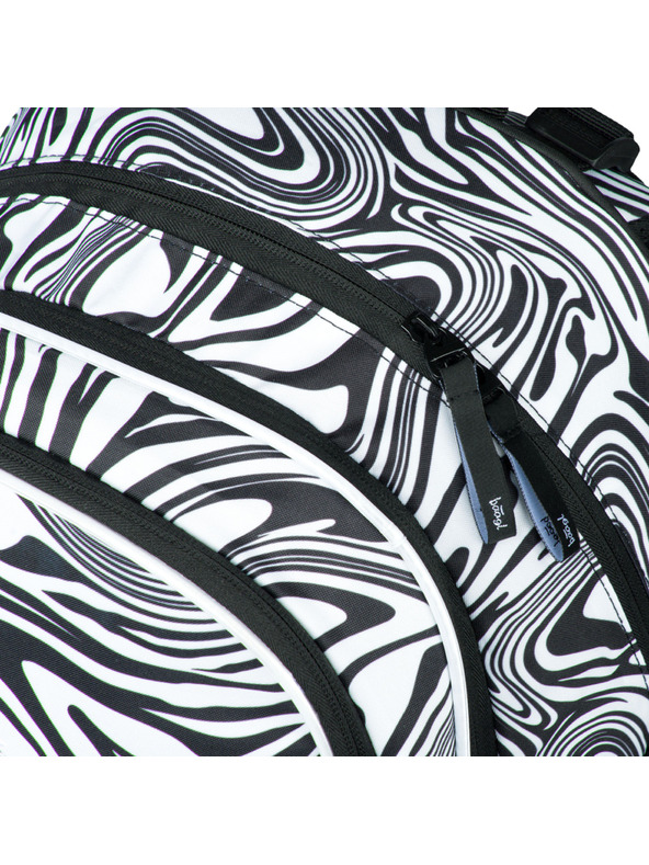 BAAGL  Zaino scuola nero Baagl Core Mixture