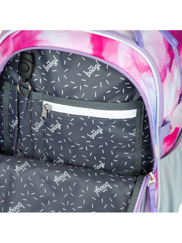 BAAGL  Zaino scuola rosa Baagl Core Painting