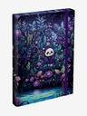 BAAGL  Copertine viola per quaderni di scuola A4 Baagl Jungle Panda