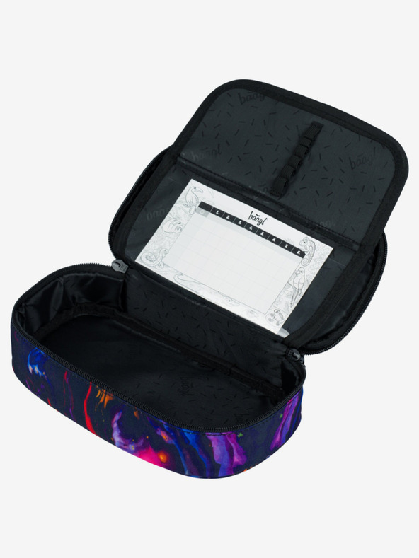 BAAGL  Astuccio per la scuola viola Baagl Marble