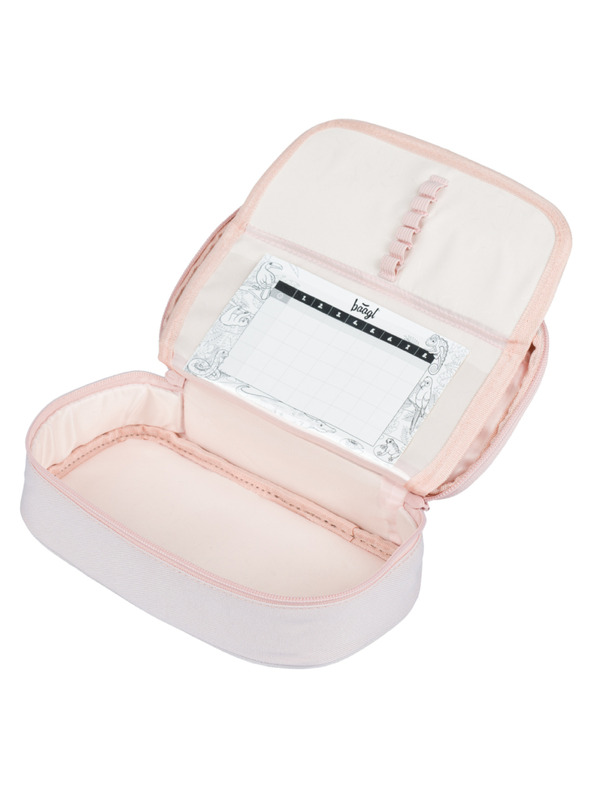 BAAGL  Astuccio per la scuola Baagl Creamy