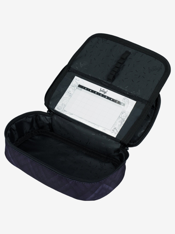 BAAGL  Astuccio scuola nero Baagl Goal