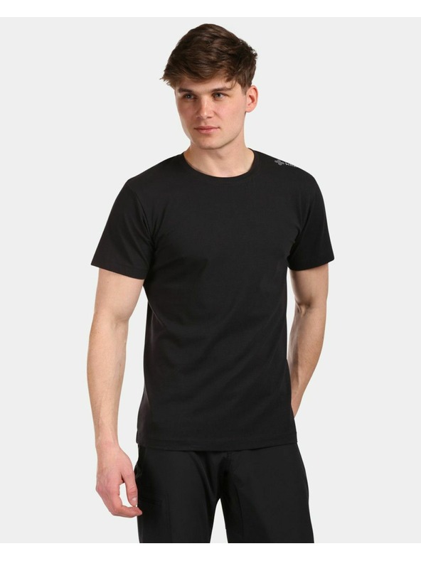 Kilpi Maglietta in cotone da uomo Kilpi PROMO-M Nero