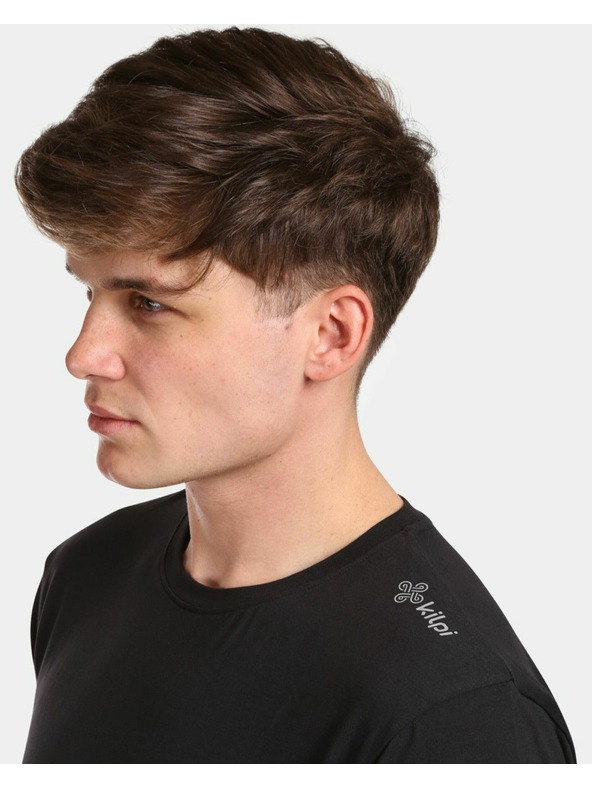 Kilpi Maglietta in cotone da uomo Kilpi PROMO-M Nero