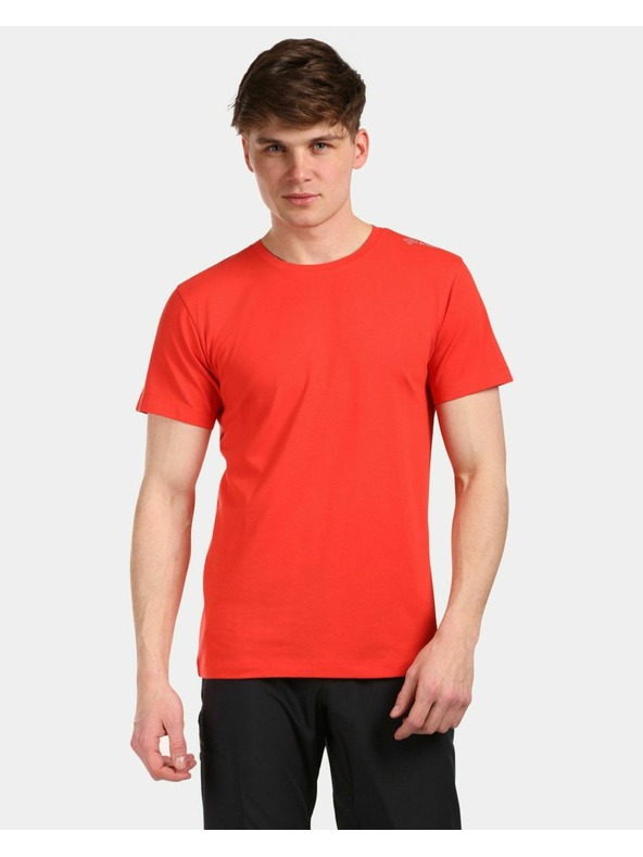 Kilpi Maglietta in cotone da uomo Kilpi PROMO-M Rosso