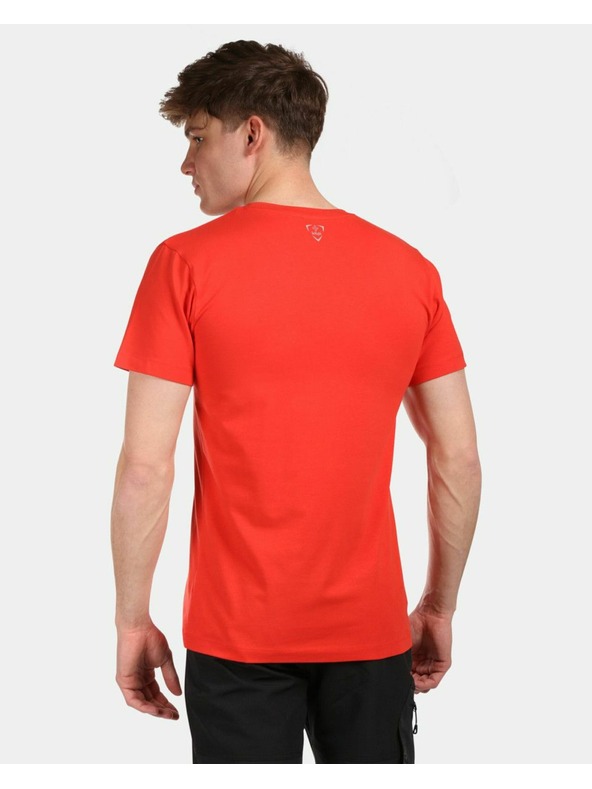 Kilpi Maglietta in cotone da uomo Kilpi PROMO-M Rosso