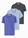 Ombre Clothing Polo uomo in maglia piqué Ombre Abbigliamento