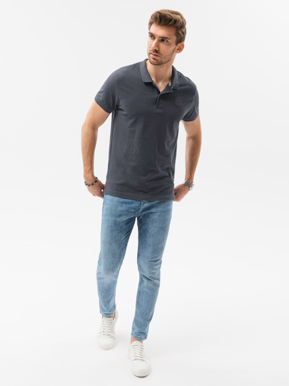 Ombre Clothing Polo uomo in maglia piqué Ombre Abbigliamento