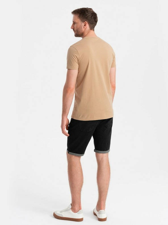 Ombre Clothing Maglietta da uomo in cotone con stampa tascabile Ombre Streetstyle Ombre Clothing