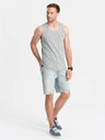 Ombre Clothing Canotta da uomo in cotone stampato Summer Vibe Abbigliamento Ombre