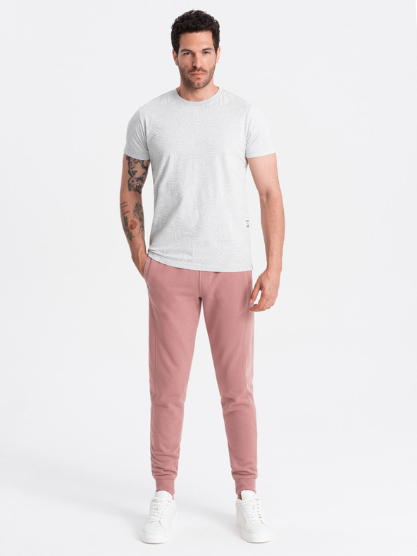 Ombre Clothing Pantaloni della tuta da uomo in cotone BASIC jogger Ombre Clothing