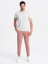 Ombre Clothing Pantaloni della tuta da uomo in cotone BASIC jogger Ombre Clothing