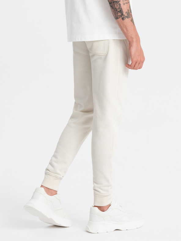 Ombre Clothing Pantaloni della tuta da uomo in cotone BASIC Ombre Clothing