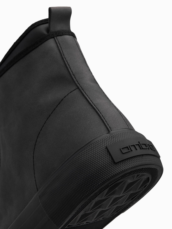 Ombre Clothing Scarpe da ginnastica alla caviglia da uomo Ombre Clothing