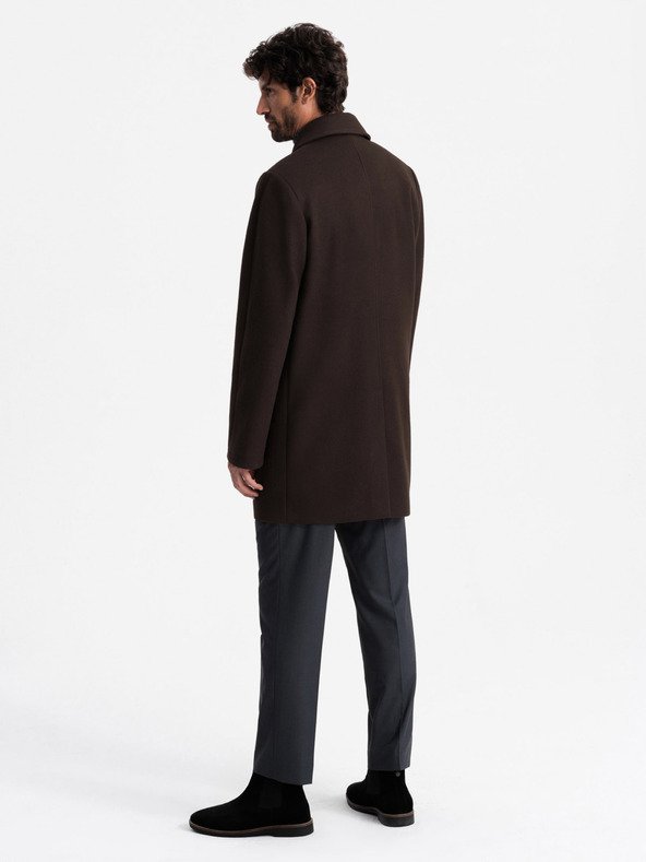 Ombre Clothing Cappotto doppiopetto da uomo Ombre Clothing