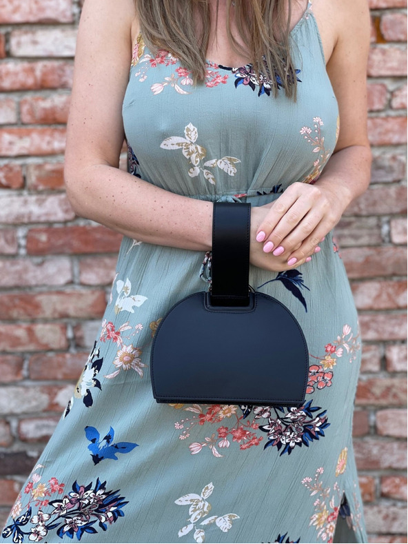 Elega Borsa Elega Amber nera da donna