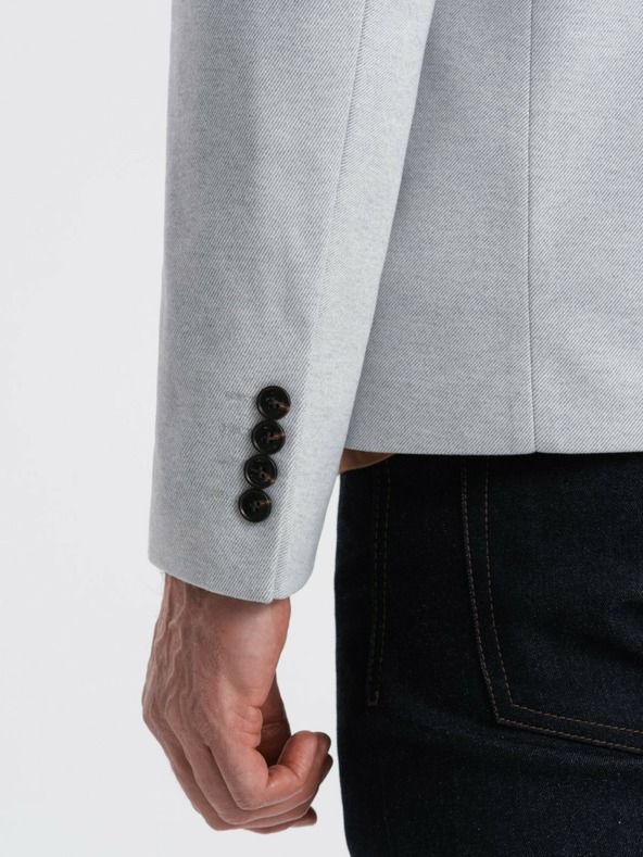 Ombre Clothing Giacca da uomo Ombre Clothing con collo alto, color tan