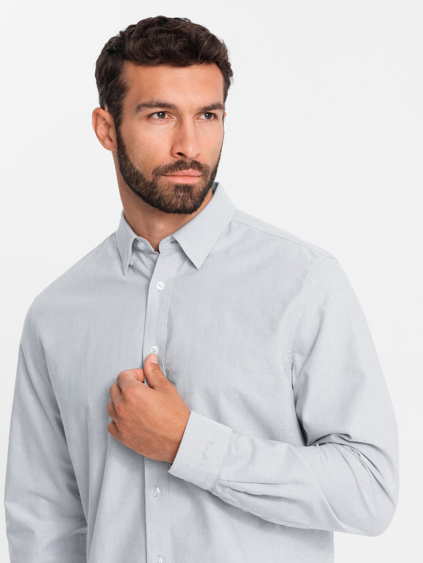 Ombre Clothing Camicia oxford da uomo Ombre Clothing V1 OM-SHOS-0172
