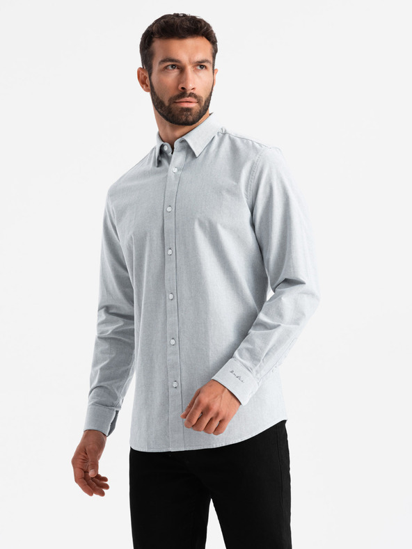 Ombre Clothing Camicia oxford da uomo Ombre Clothing V2 OM-SHOS-0172