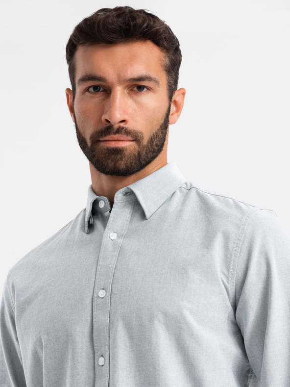 Ombre Clothing Camicia oxford da uomo Ombre Clothing V2 OM-SHOS-0172