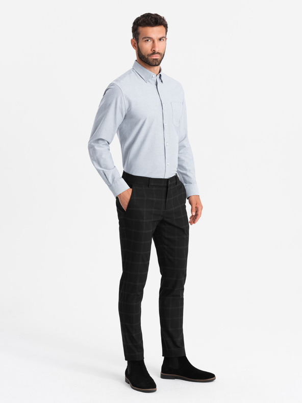 Ombre Clothing Camicia oxford uomo Ombre Clothing V2 OM-SHOS-0173