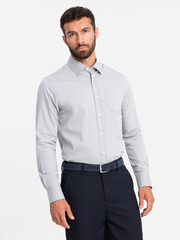 Ombre Clothing Abbigliamento Ombre Uomo SLIM FIT V2 OM-SHCS-0174