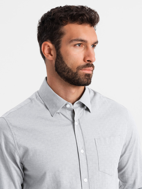 Ombre Clothing Abbigliamento Ombre Uomo SLIM FIT V2 OM-SHCS-0174