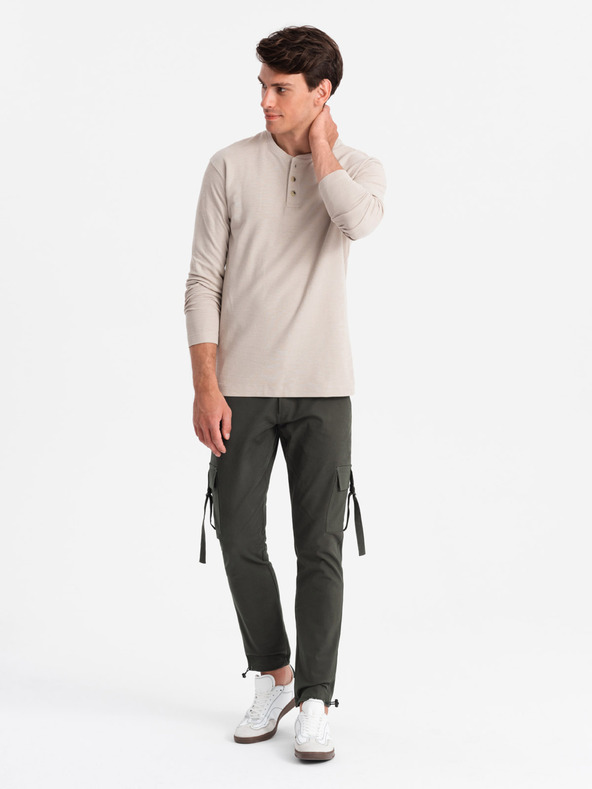 Ombre Clothing Abbigliamento Ombre Uomo STRAIGHT LEG CARGO V3 OM-PACG-0197