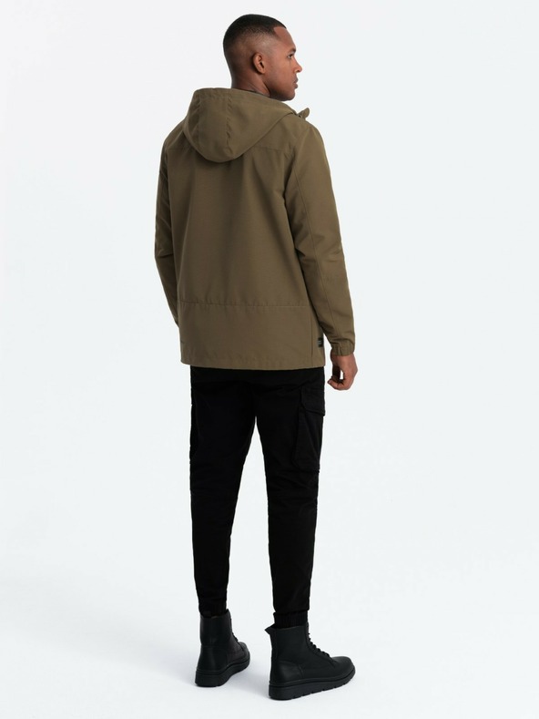 Ombre Clothing Giacca con cappuccio da uomo Ombre Clothing V2 OM-JANP-0191