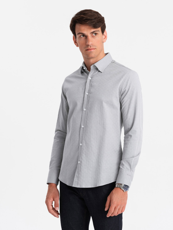 Ombre Clothing Camicia Ombre Clothing SLIM FIT da uomo V2 OM-SHCS-0175