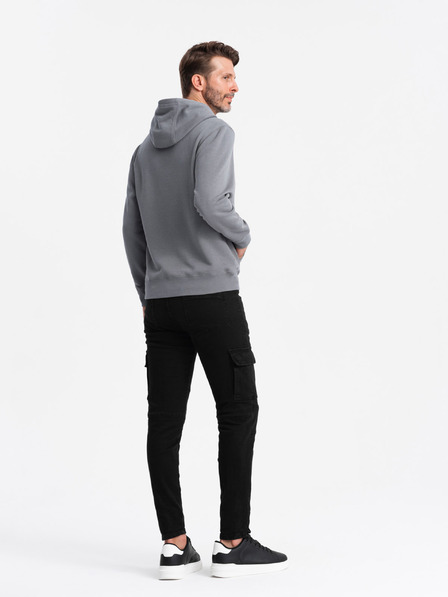 Ombre Clothing Felpa uomo canguro Ombre Clothing V1 OM-SSNZ-0141