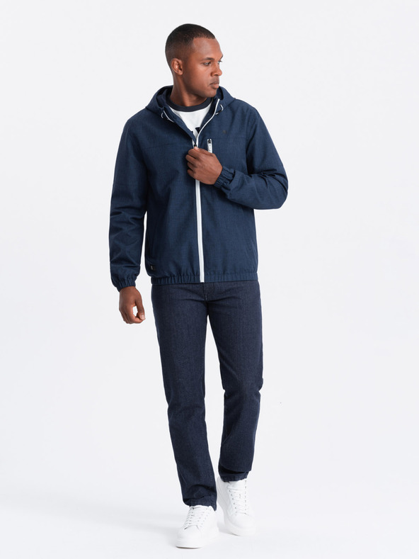 Ombre Clothing Giacca sportiva leggera da uomo foderata in pile Ombre Clothing