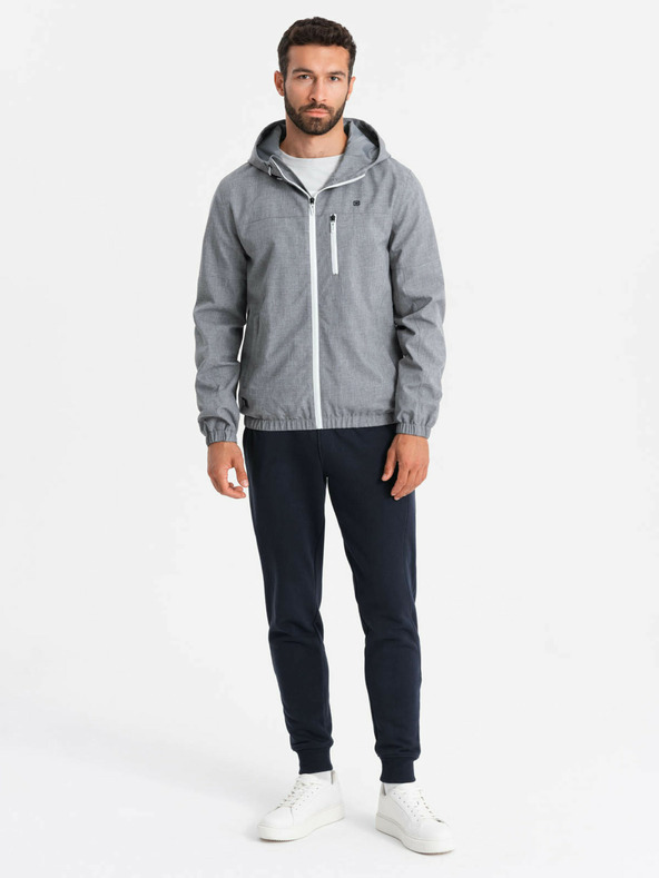 Ombre Clothing Giacca sportiva leggera da uomo foderata in pile Ombre Clothing