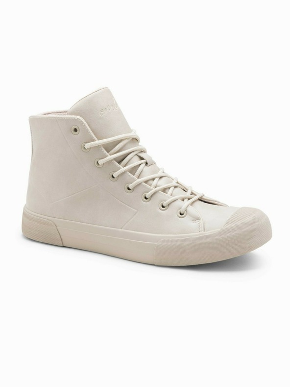 Ombre Clothing Sneakers alte da uomo con punta in gomma Ombre Clothing