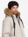 Ombre Clothing Parka lungo da uomo con cappuccio Ombre Clothing