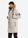 Ombre Clothing Parka lungo da uomo con cappuccio Ombre Clothing