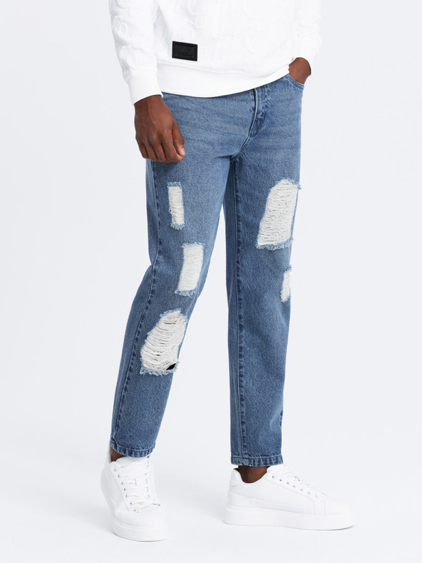 Ombre Clothing Jeans affusolati da uomo Ombre Clothing