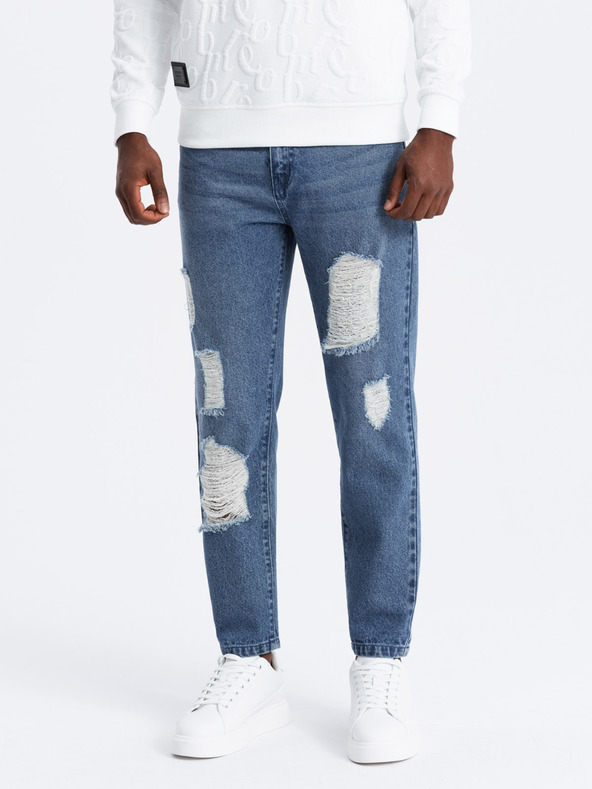 Ombre Clothing Jeans affusolati da uomo Ombre Clothing