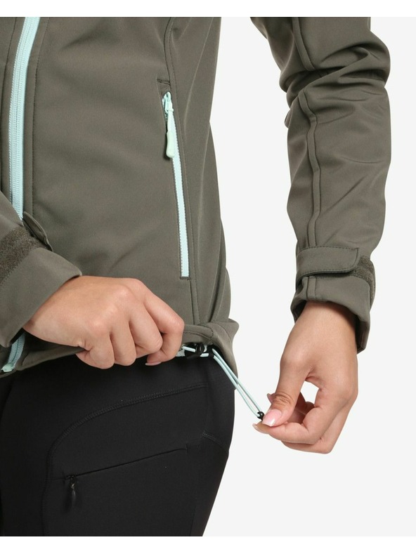 Kilpi Giacca softshell Kilpi RAVIA-W da donna verde scuro